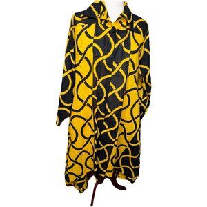 Step In Style Artsy Button Down Asymmetrical Long Sleeves Lg Dress Duster India